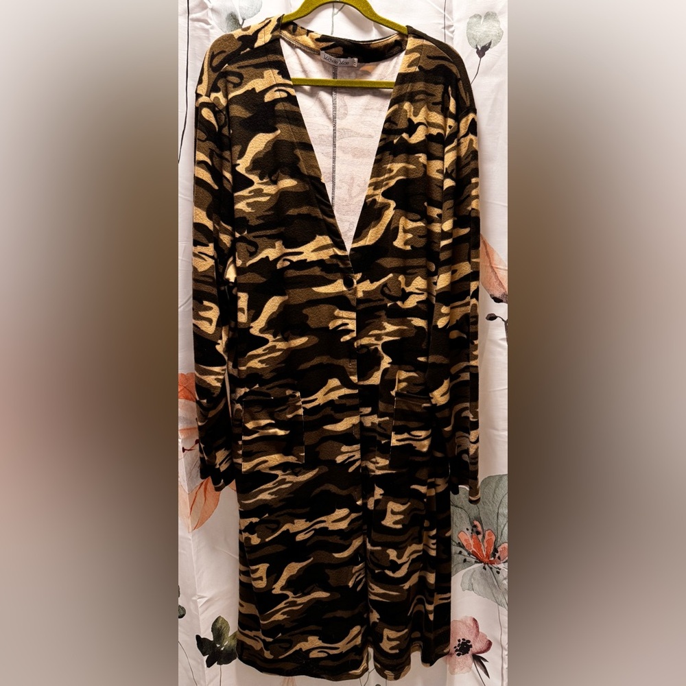 Camouflage Women's sweater Jacket